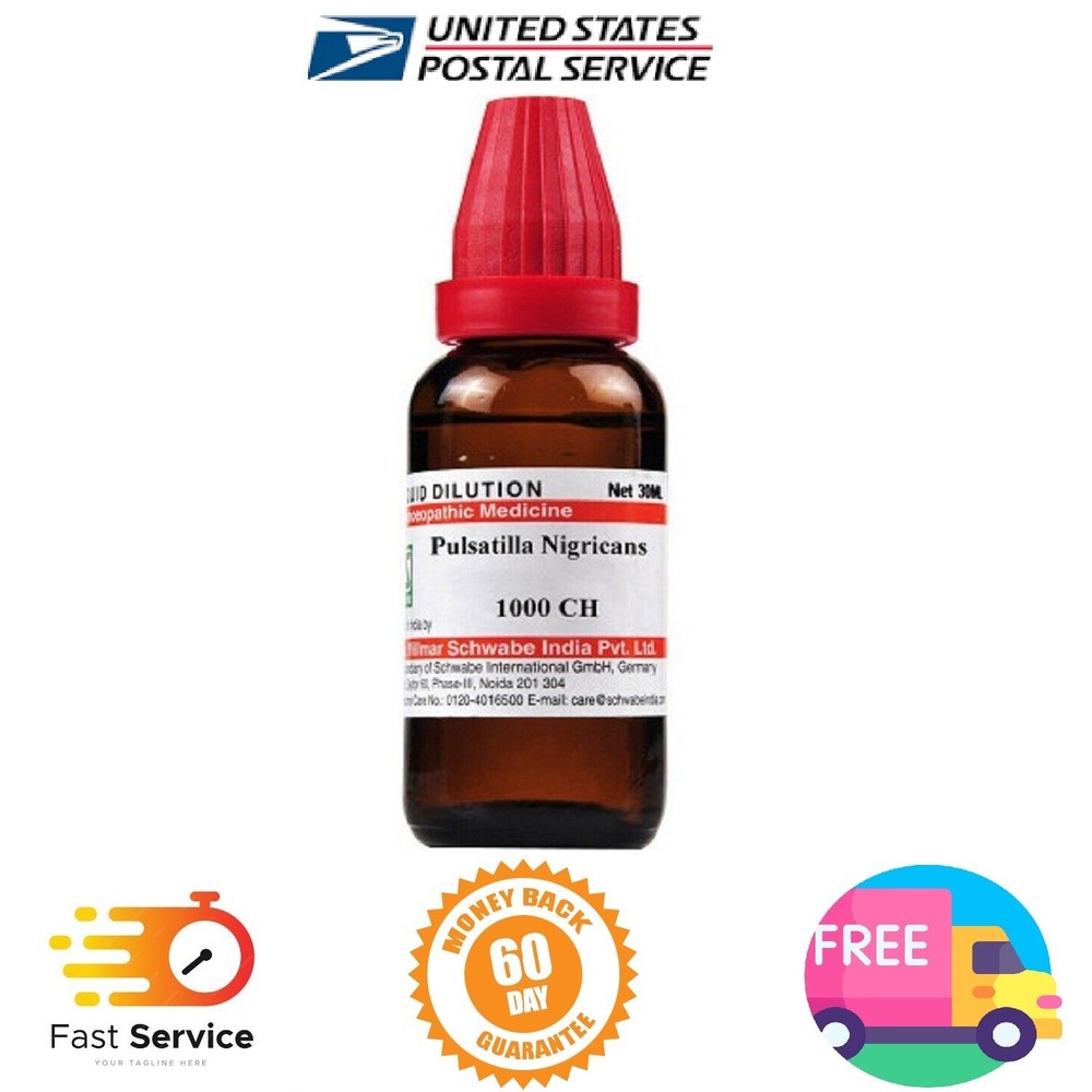 Willmar Schwabe Homeopathy Pulsatilla Nigricans (30 ML) (Select Potency)