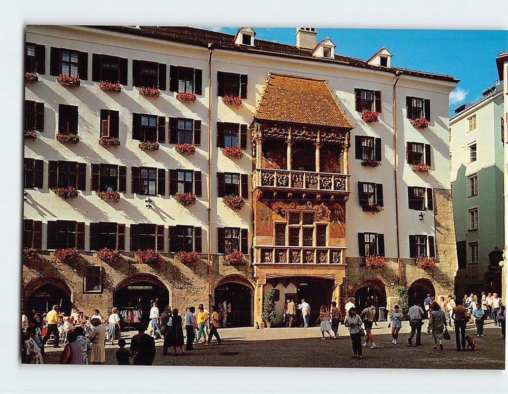 Postcard Goldenes Dachl Innsbruck Austria