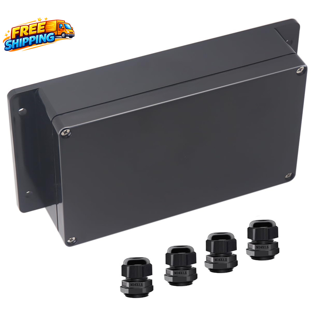 Junction Box IP65 Waterproof ABS Plastic Electrical Project Case Power Junction-image