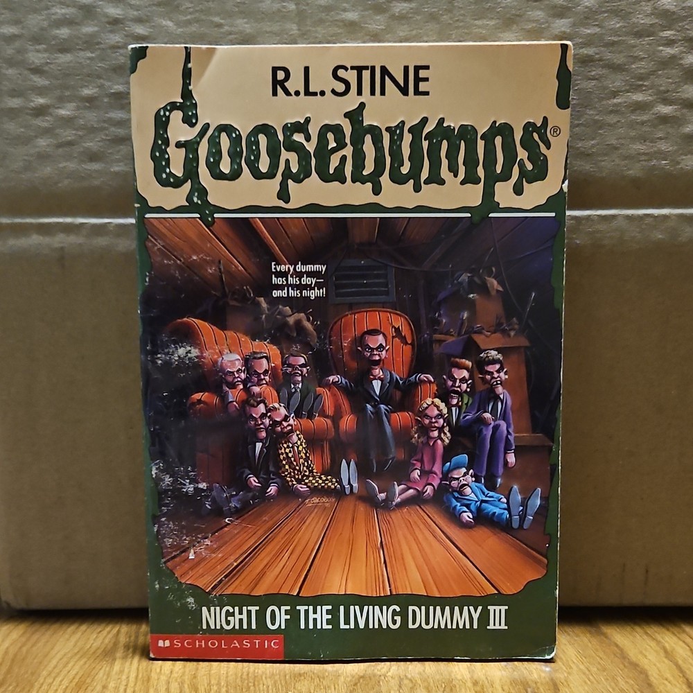 Goosebumps Night of the Living Dummy III by R.L. Stine Paperback Scholastic