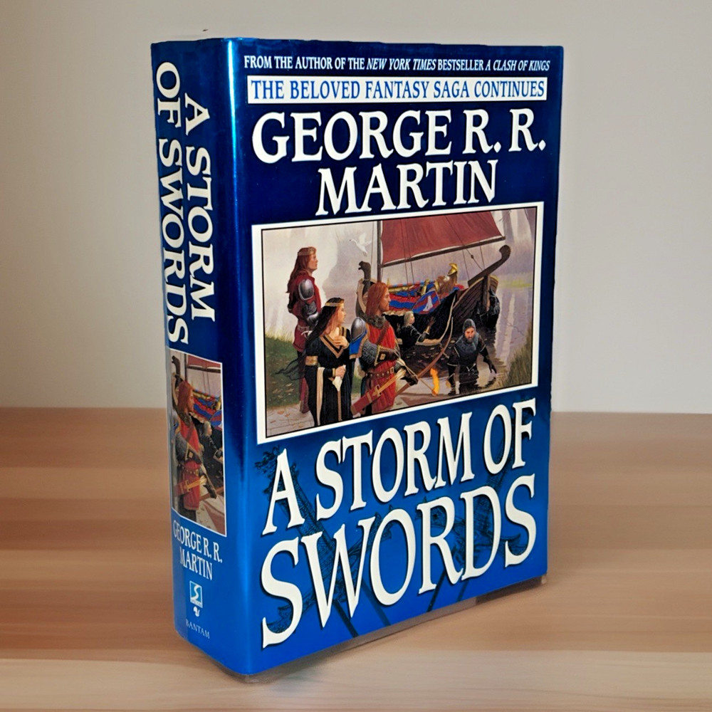 George R. R. Martin ~ A Storm of Swords (Bantam, 2000, First Print) ~ Plus Extra