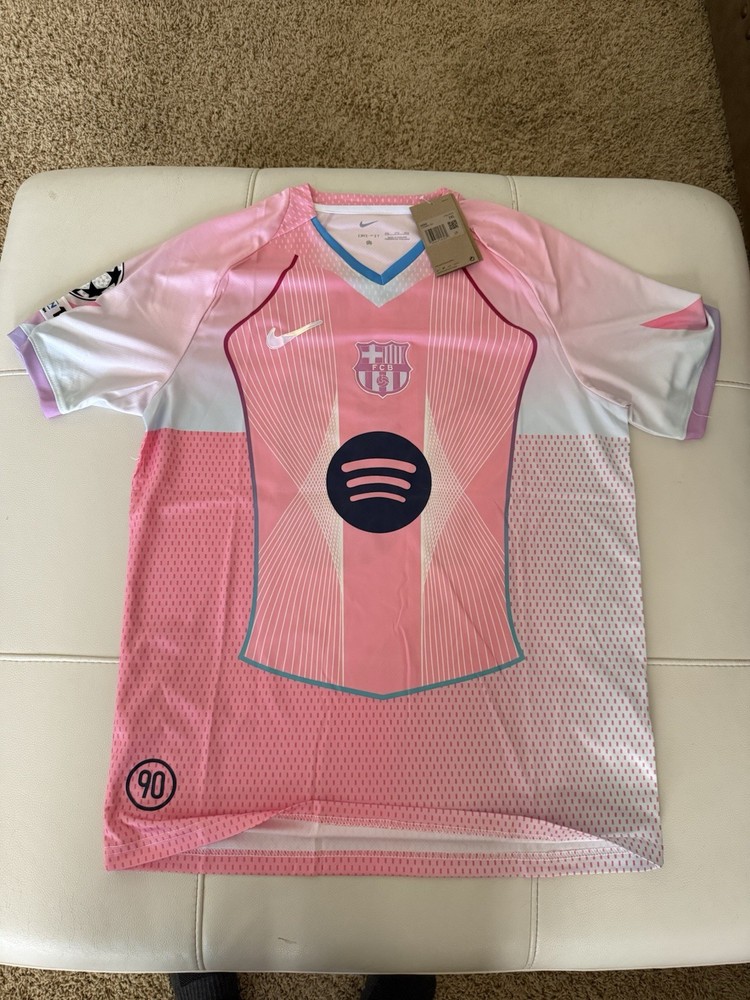 Nike Dri-FIT FC Barcelona Pink Jersey Lamine Yamal #10 Men’s 2XL