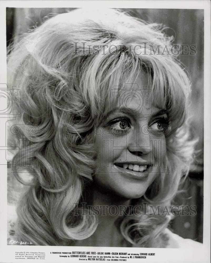 1972 Press Photo Actress Goldie Hawn in Film 