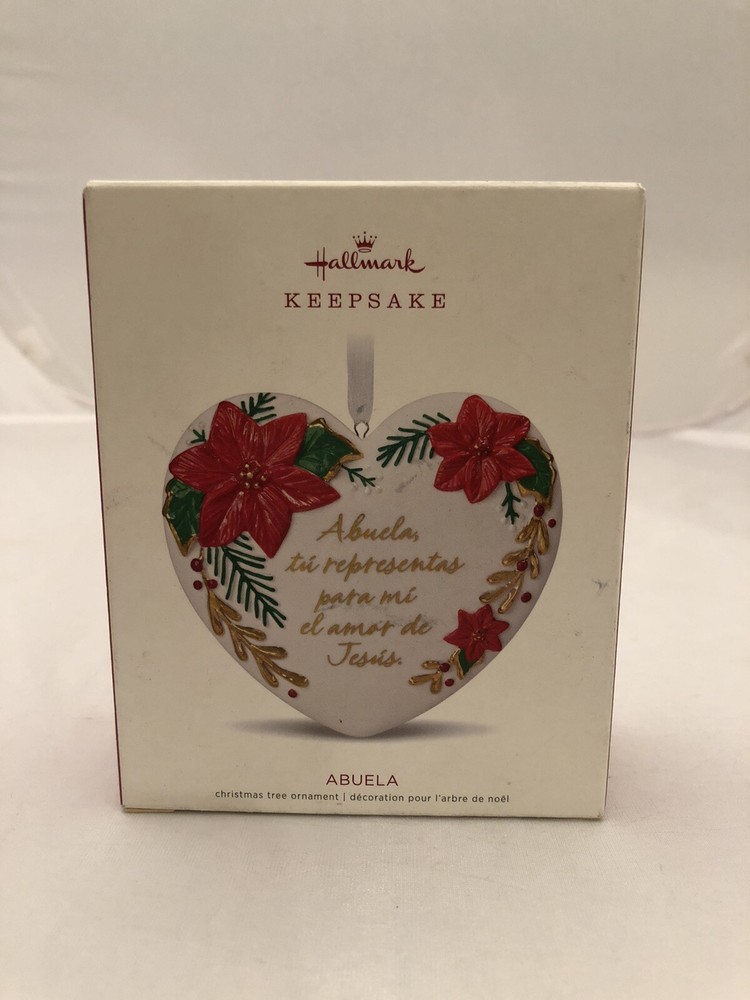 2018 Hallmark Keepsake ABUELA Ornament Brand New in Box-image