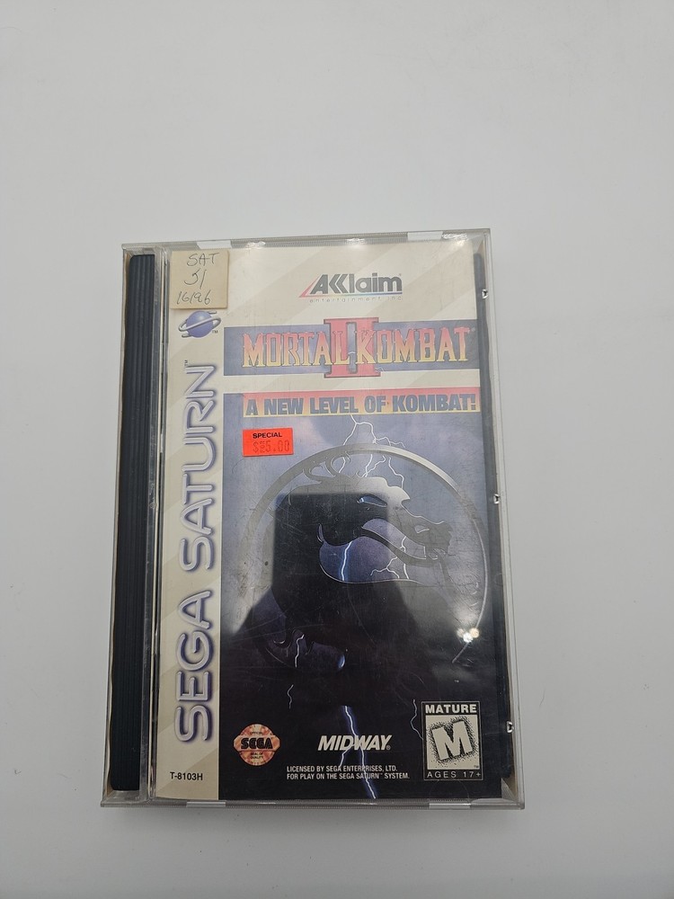 Mortal Kombat II (Sega Saturn, 1996)