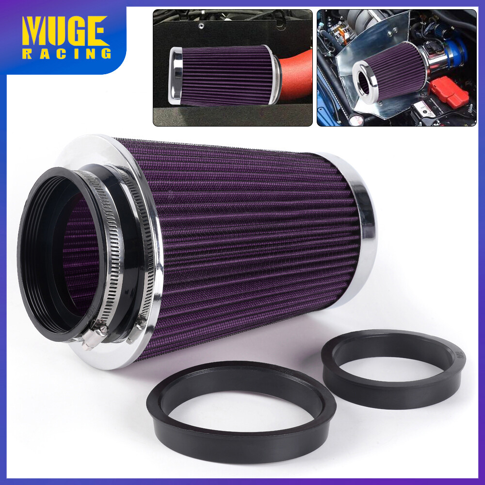 Purple High Flow Cold Air Intake Air Filter Replacement 3