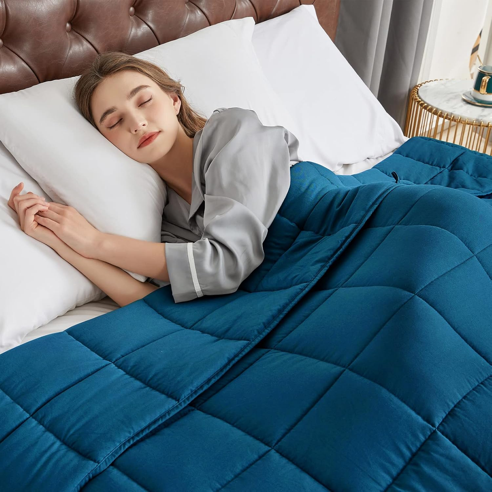 Weighted Blanket for Adults 15Lbs 48