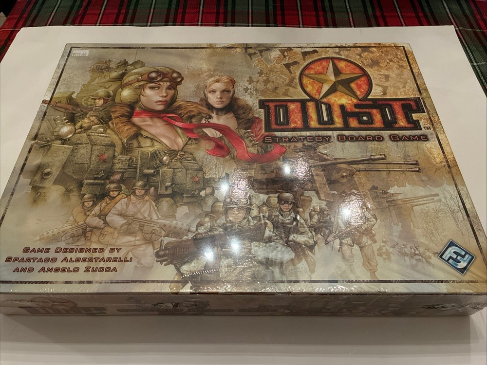 Dust Strategy Board Game | Fantasy Flight Games NEW SEALED SHRINK - RARE 2007
