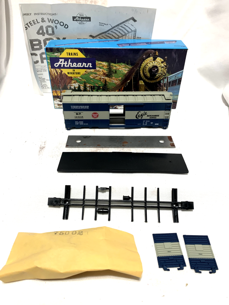 Athearn 1143-12 40' Boxcar HO Missouri Pacific Lines Eagle Merchandise  DG454