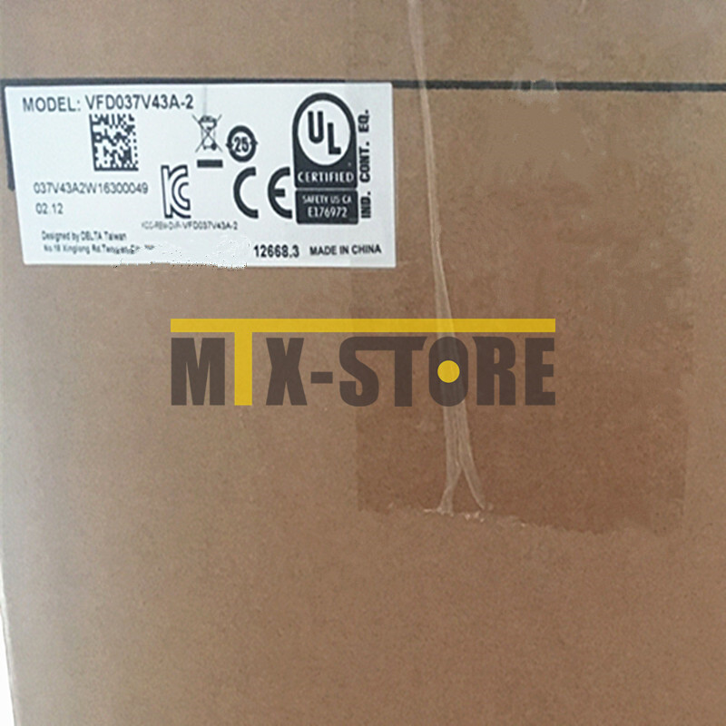 1PC Brand New DELTA Frequency Inverter VFD037V43A-2