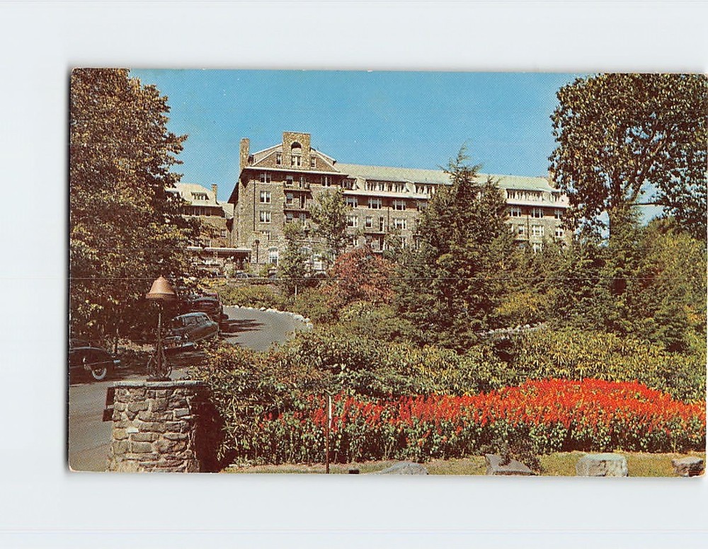 Postcard East Wing of The Inn at Buck Hill Falls Pennsylvania USA