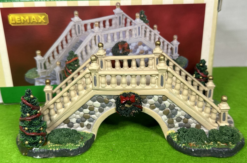 Lemax Christmas Village Park Footbridge Table Accent Accessory in Box-image