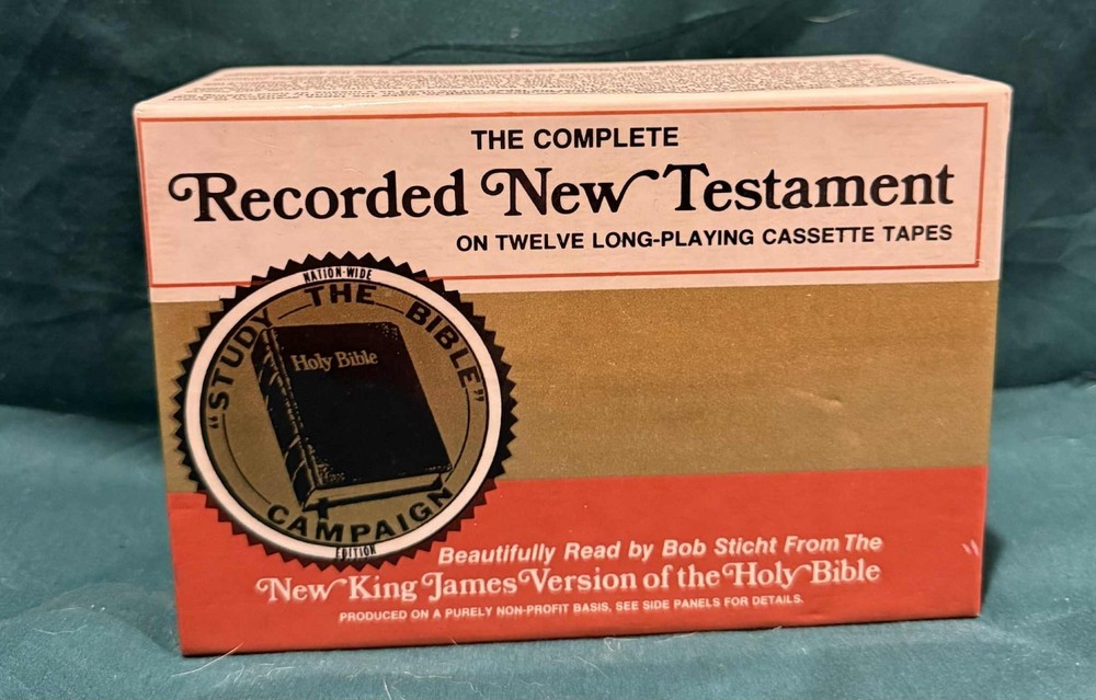 The Complete Recorded New Testament on 12 Cassette Tapes New King James Version