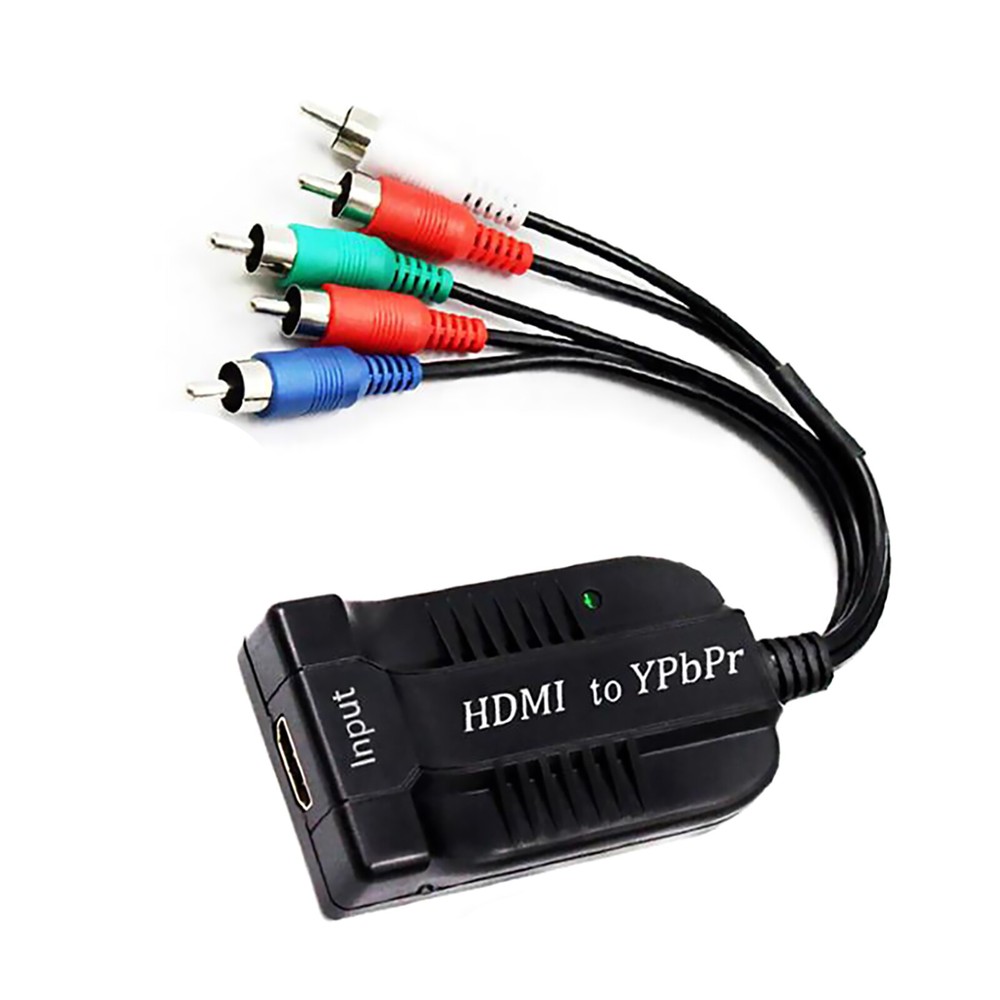 HDMI to 1080P YPBPR Component Video 5RCA RGB Converter Adapter