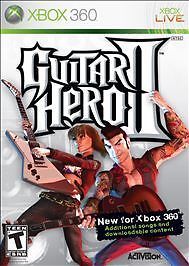 Guitar Hero II (Microsoft Xbox 360, 2007)