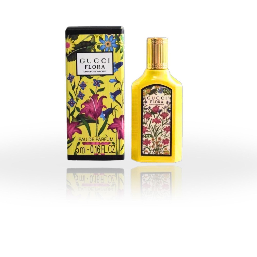 GUCCI FLORA GORGEOUS ORCHID Eau De Parfum EDP 0.16 fl oz/ 5 ml