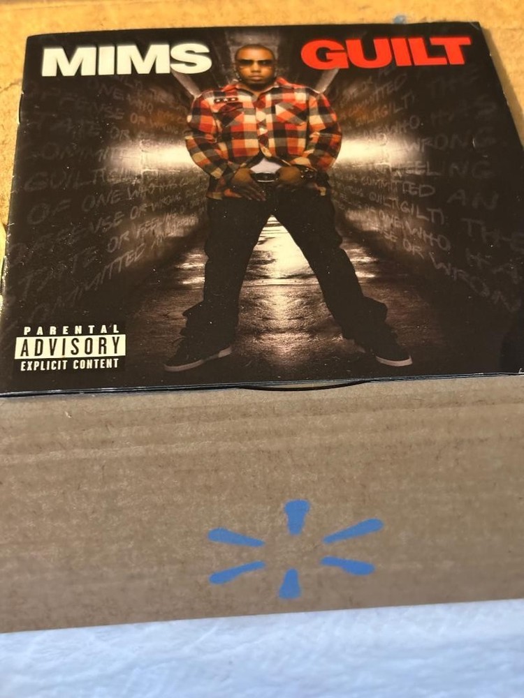 MIMS - Guilt CD (EXPLICIT) (NO JEWEL CASE. DISC AND BOOKLET ONLY)