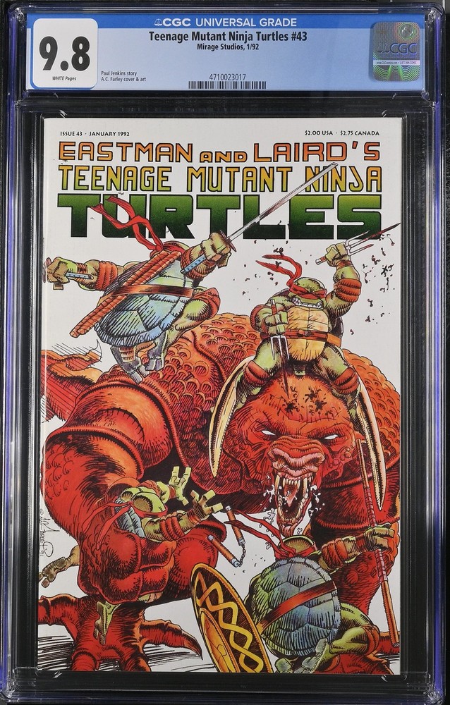 Teenage Mutant Ninja Turtles 43 CGC 9.8