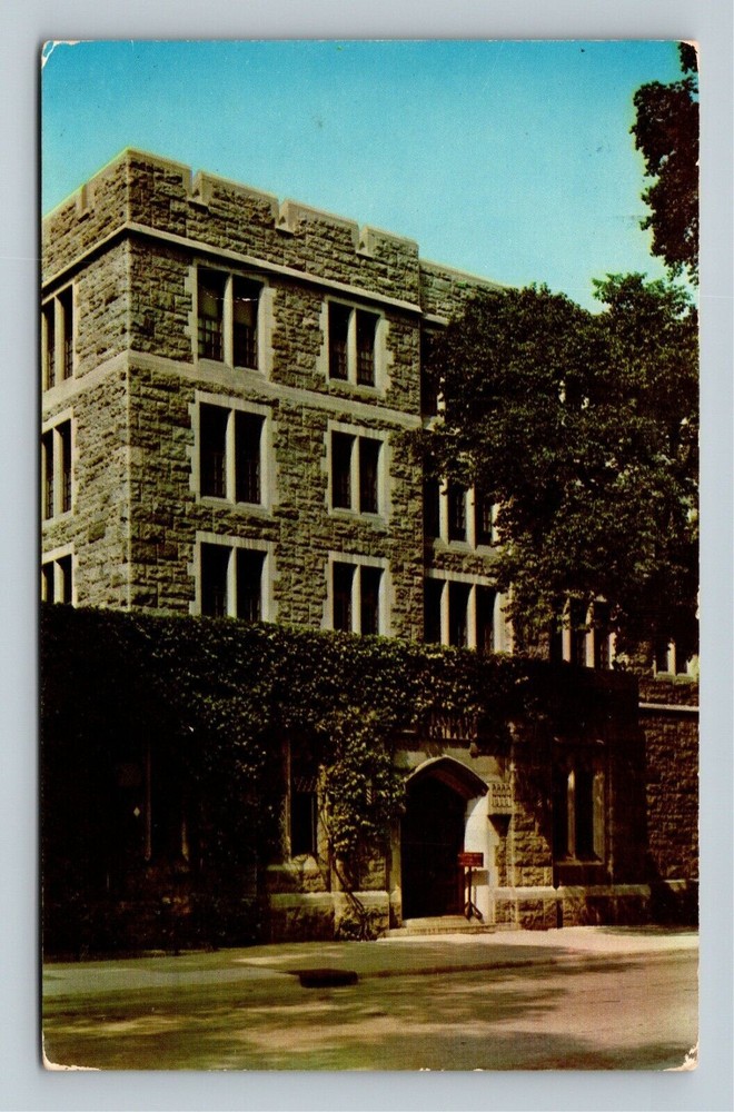 West Point Academy, Historic 1931 Grant Hall, New York c1958 Vintage Postcard