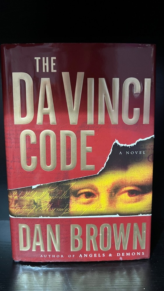 Da Vinci Code : A Novel by Dan Brown (2003, Hardcover) - GOOD