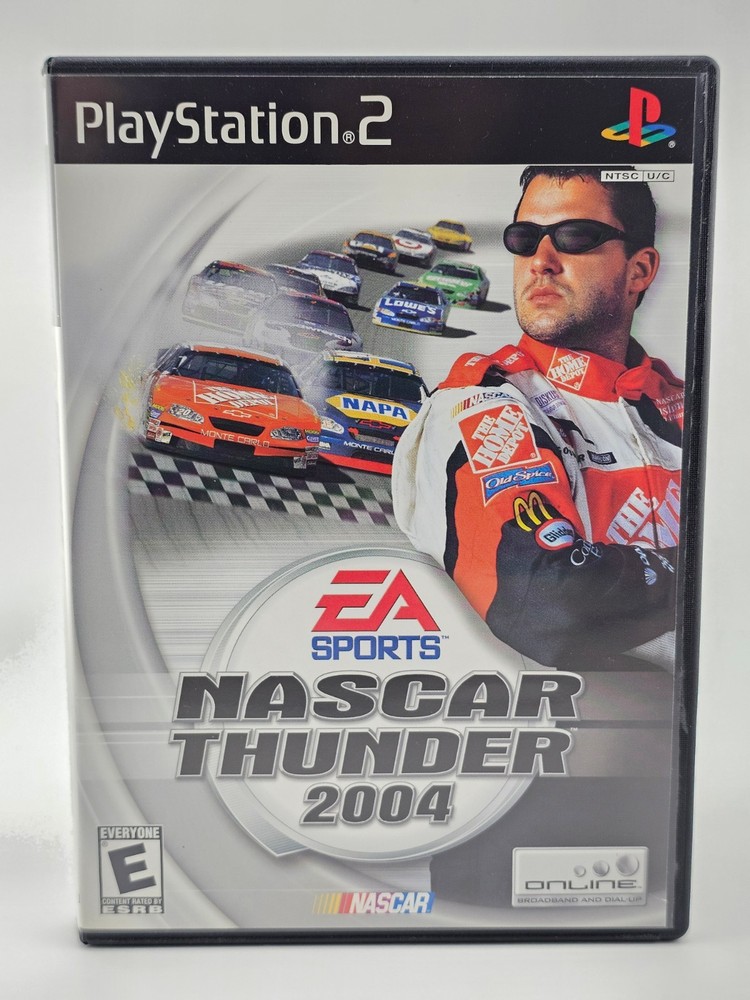 Sony Playstation 2 PS2 Nascar Thunder 2004 CIB Cleaned & Tested