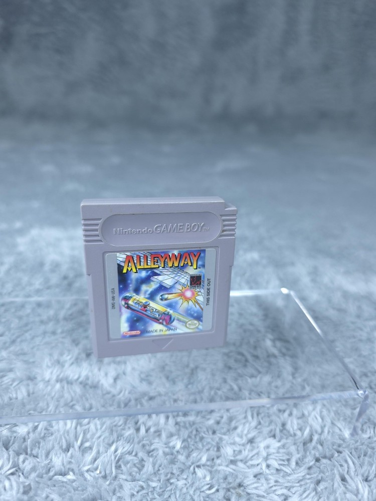 Vintage Nintendo Game Boy Alleyway 1989 Japan Classic Arcade Video Game Cartridg