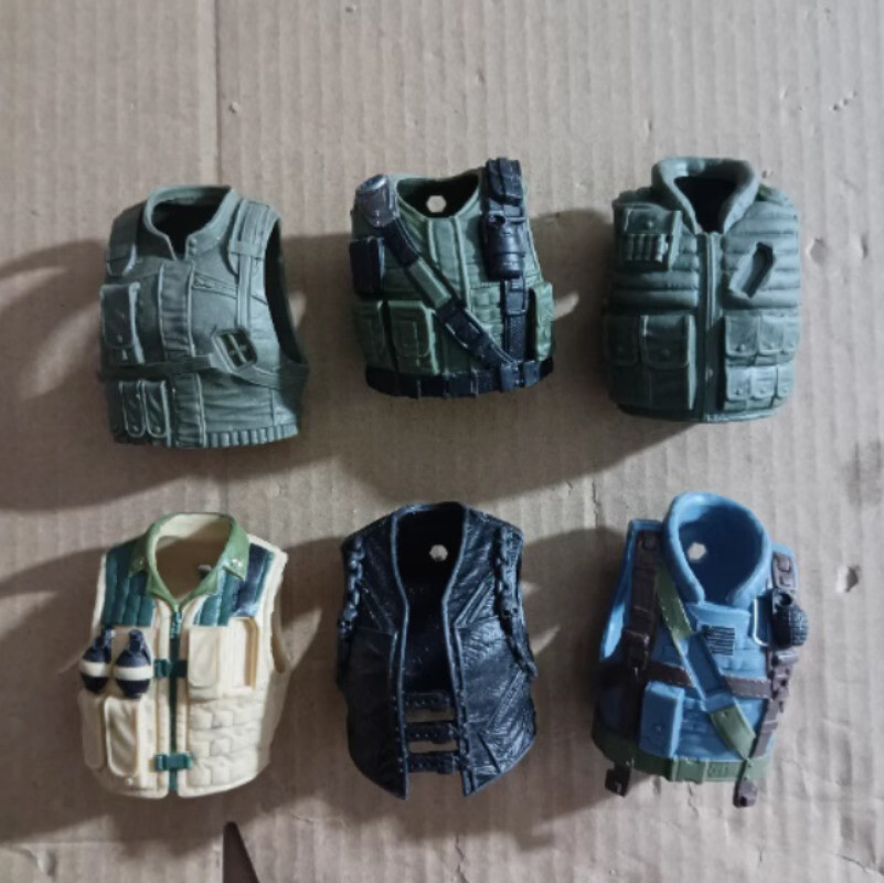 1/12 Scale Bulletproof Vest Model Soldier Accessories 6'' Action Figure