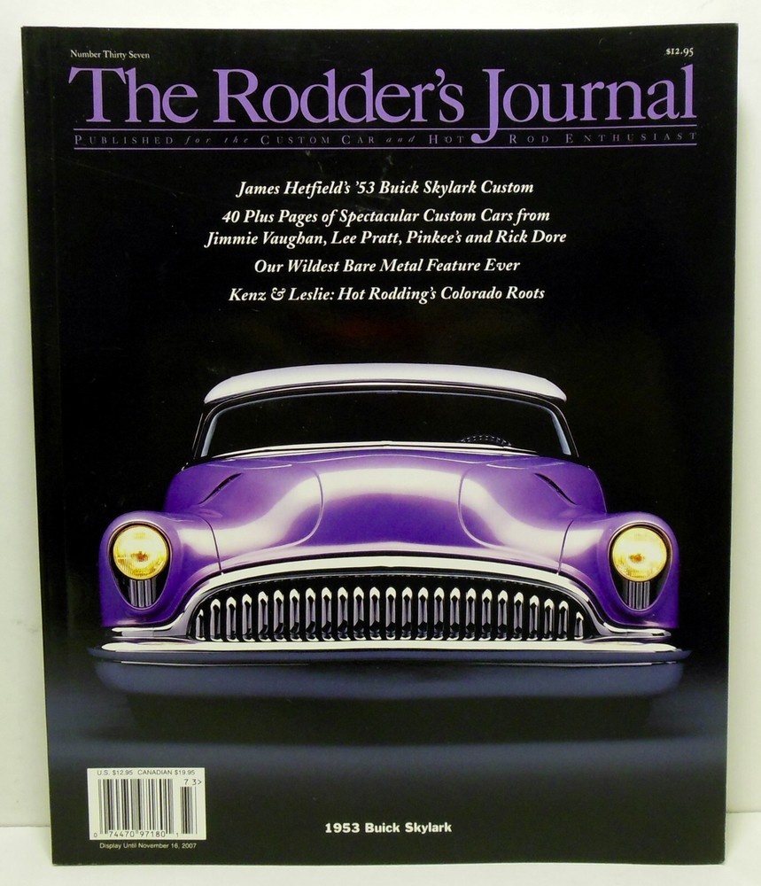 The Rodder's Journal Custom Car Hot Rod Magazine Issue #37