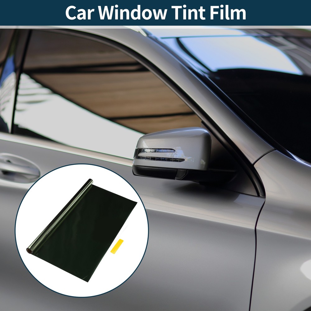 Nano Ceramic Car Window Tint Film 5ft x 30in Dark Green 10% VLT 77% UV Block