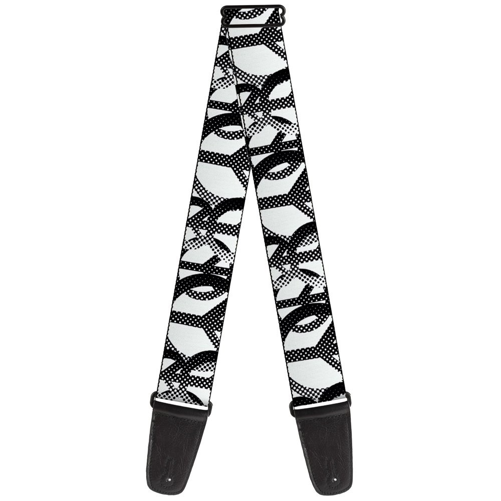 Guitar Strap - Peace Dots White/Black ACC NEWAnother great item from Rarewaves USA | Free delivery!