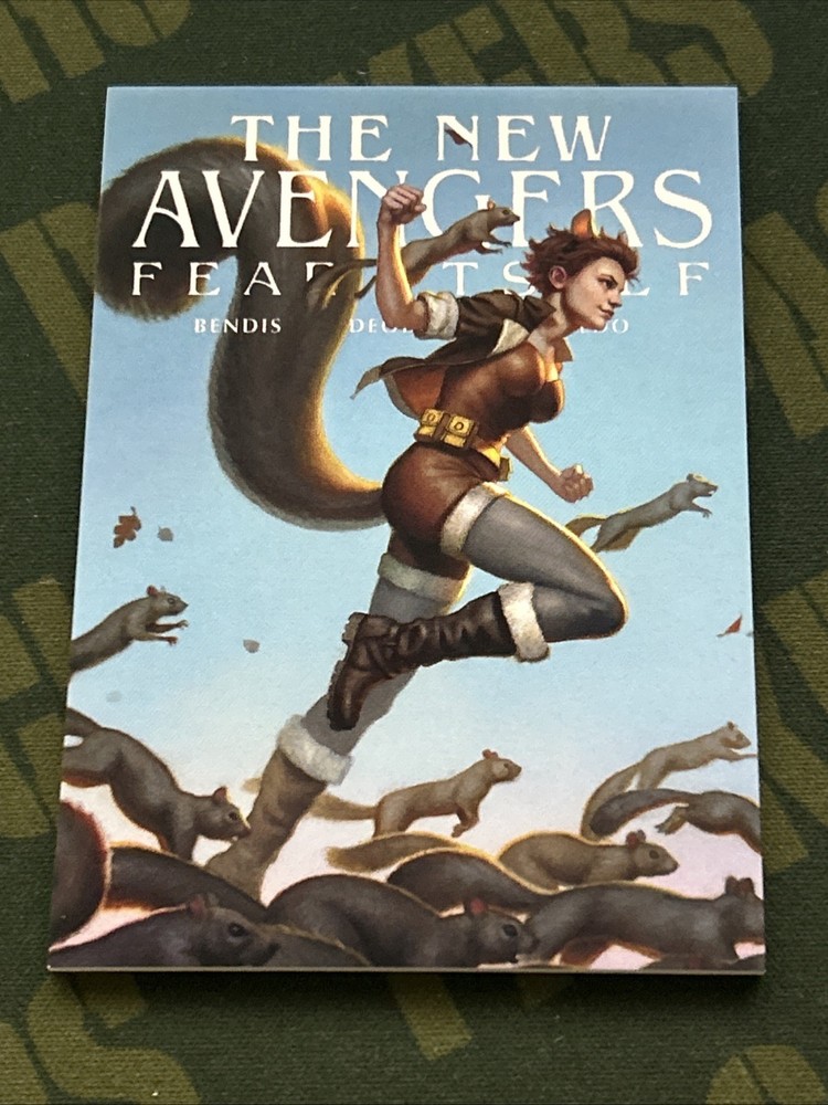 2022 Upper Deck Marvel Masterpieces #25 Squirrel Girl Variant Cover 1404 of 1499
