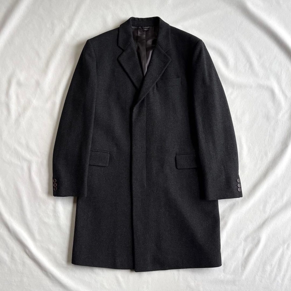 HELMUT LANG Vintage Archive Wool Coat Helmut Lang Era 1990s Size 50 Italy JAPAN
