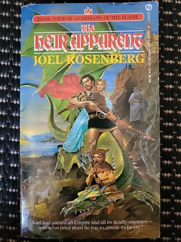 Heir Apparent (Guardians of the Flame) - Mass Market Paperback - ACCEPTABLE