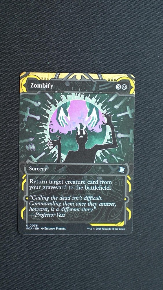 Zombify 36 Secrets of Strixhaven: Mystical Archive Magic: The Gathering NM