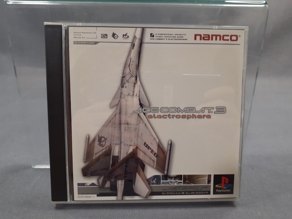 SONY Playstation 1 PS1 ACE COMBAT 3 electrosphere JAPANESE Version Boxed-image