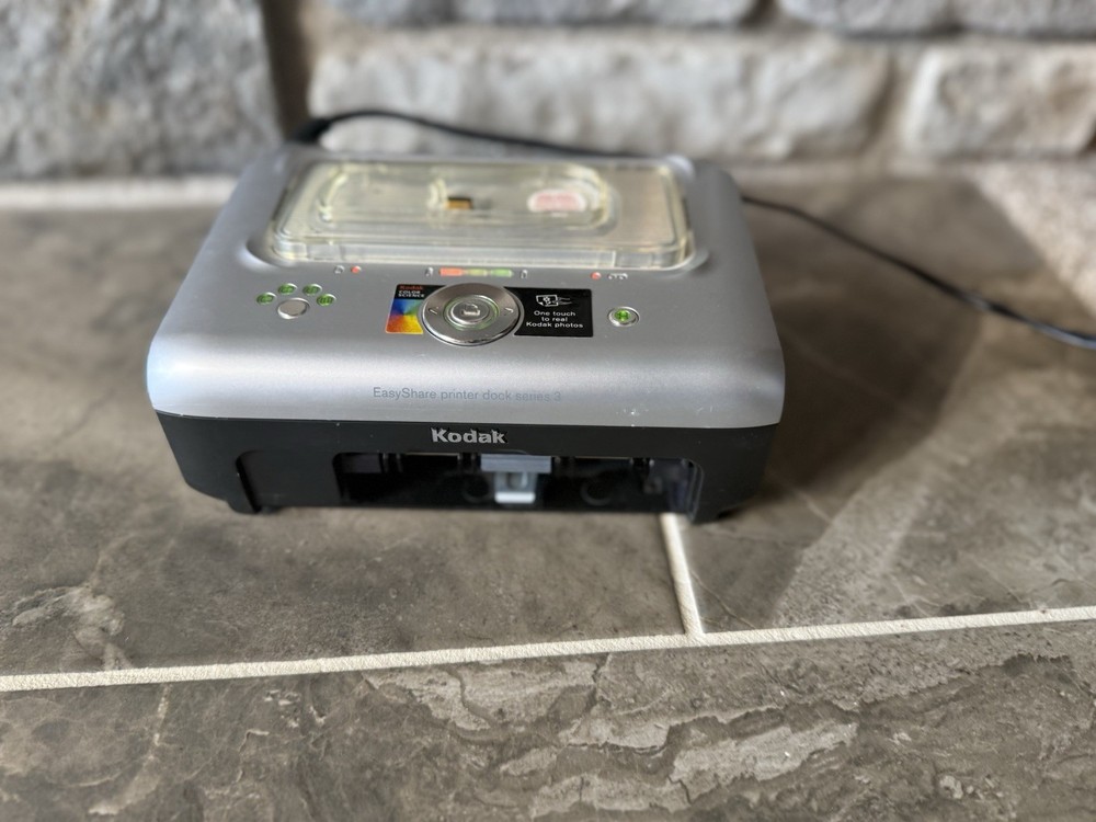 Kodak EasyShare Series 3 Photo Printer Digital Camera Dock & power cord Adapter