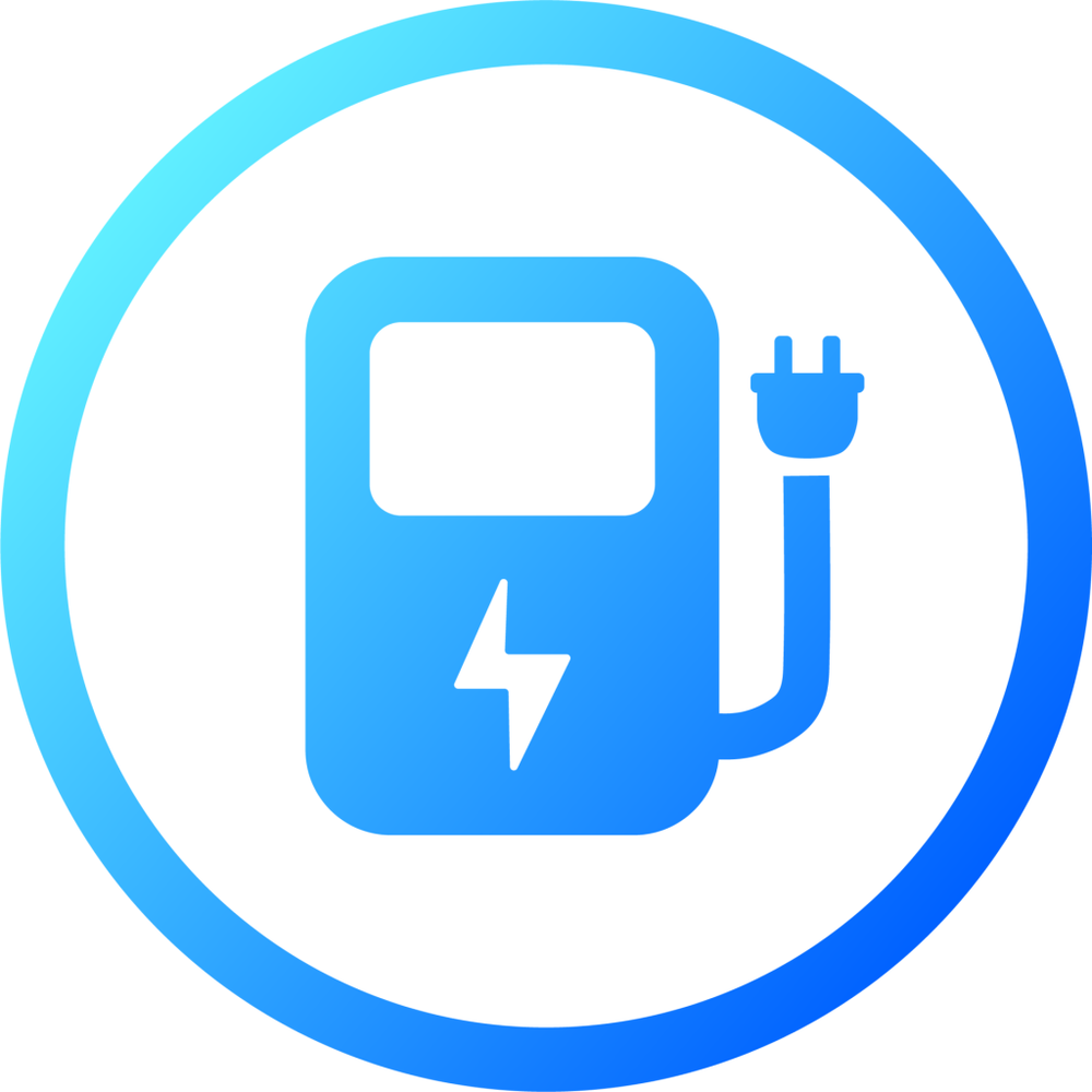 Weatherproof Electric Vehicle Sticker Durable Vinyl Bumper Decal