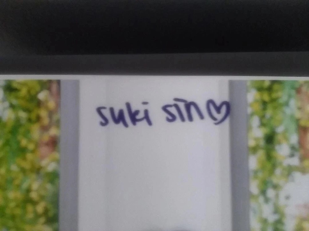 rare Suki Sin hand signed 8x10 color photo of Adult Asian Model
