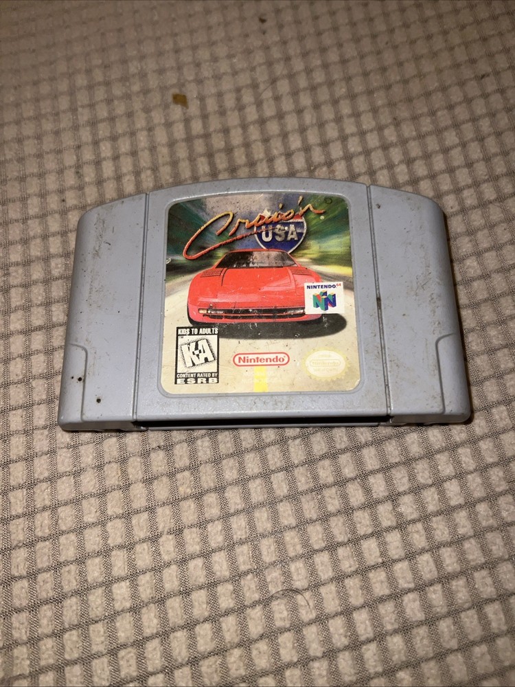 Cruis'n USA Cruisin' Nintendo 64 1996 N64 Authentic Cartridge Only Tested