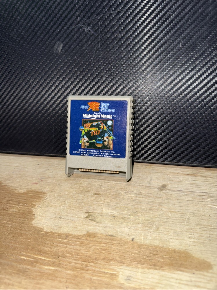 MIDNIGHT MAGIC Atari 400/800/XL/XE Game Cartridge