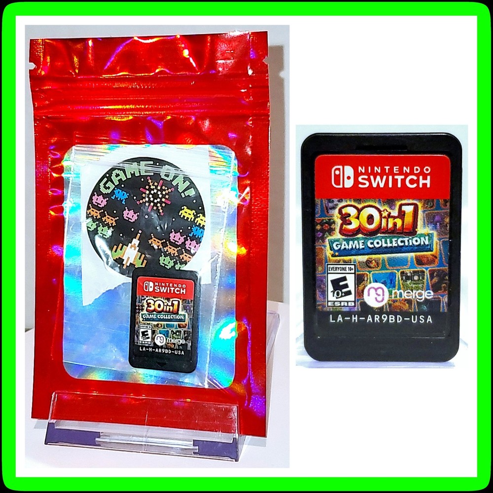 🔥🎮🔥 30-in-1 Game Collection Nintendo Switch Cartridge Only + Sleeve 👍 TESTED
