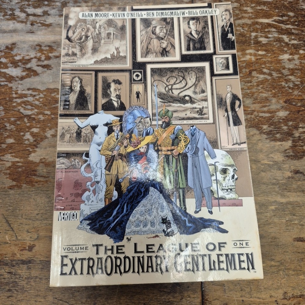 The League Of Extraordinary Gentlemen Vol 1 By Alan Moore Book Graphic Novel Tpb