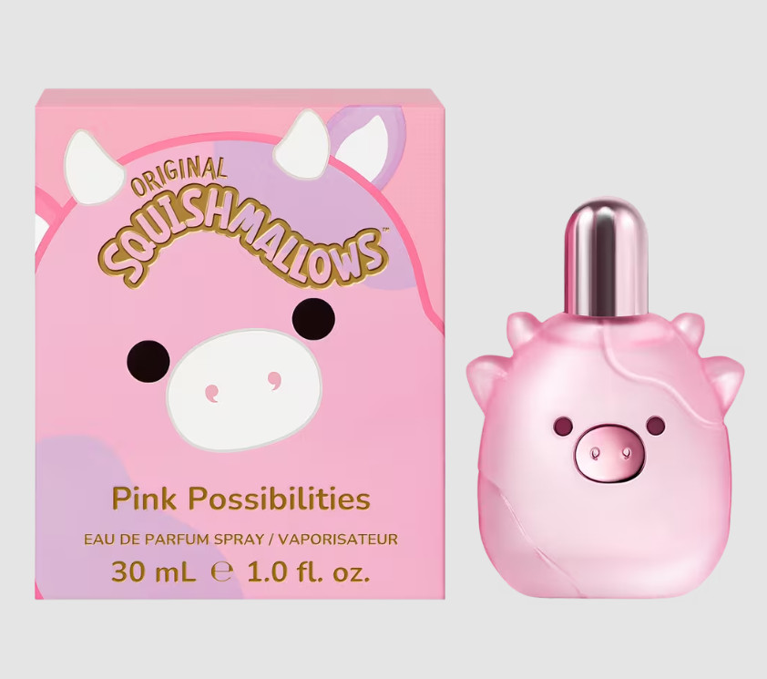 Squishmallows Pink Possibilities Eau de Parfum Spray 30mL / 1.0 fl oz New
