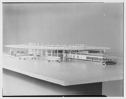 Photo:Pan American Airlines, Long Island City. Model I