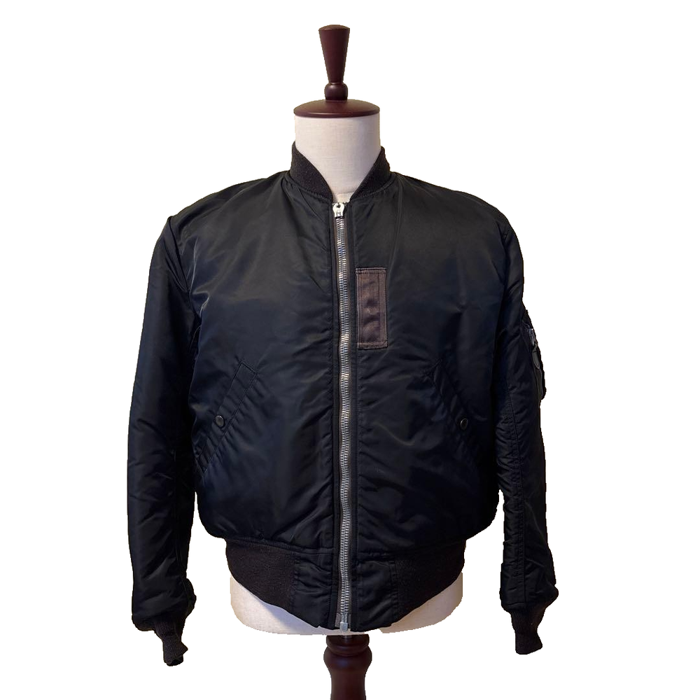 Buzz Rickson's MA-1 Flight Jacket 38R Black William Gibson Collection F/S