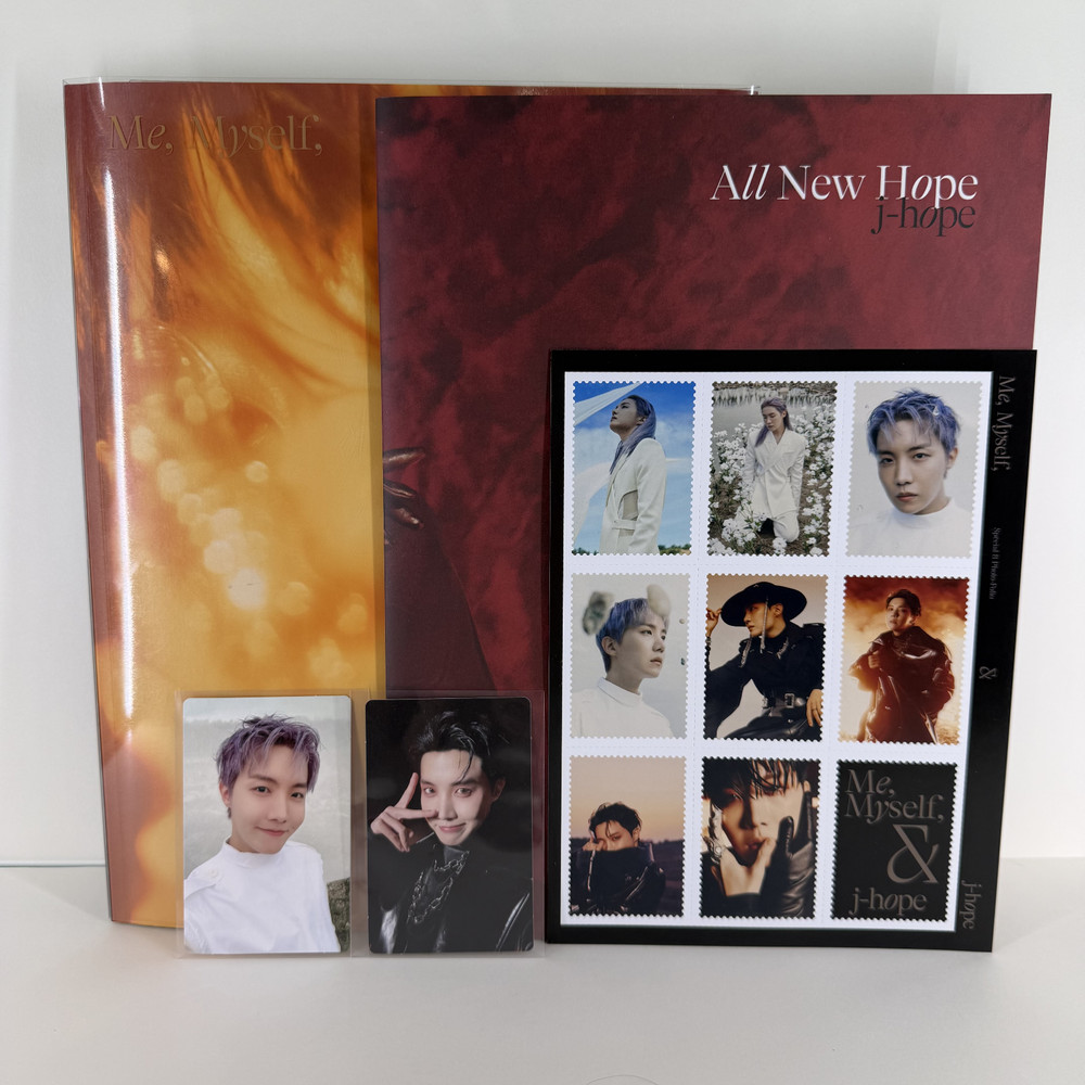 BTS - Me, Myself, & j-hope - Photobook - (2 photoscards, Stickers & Poster)