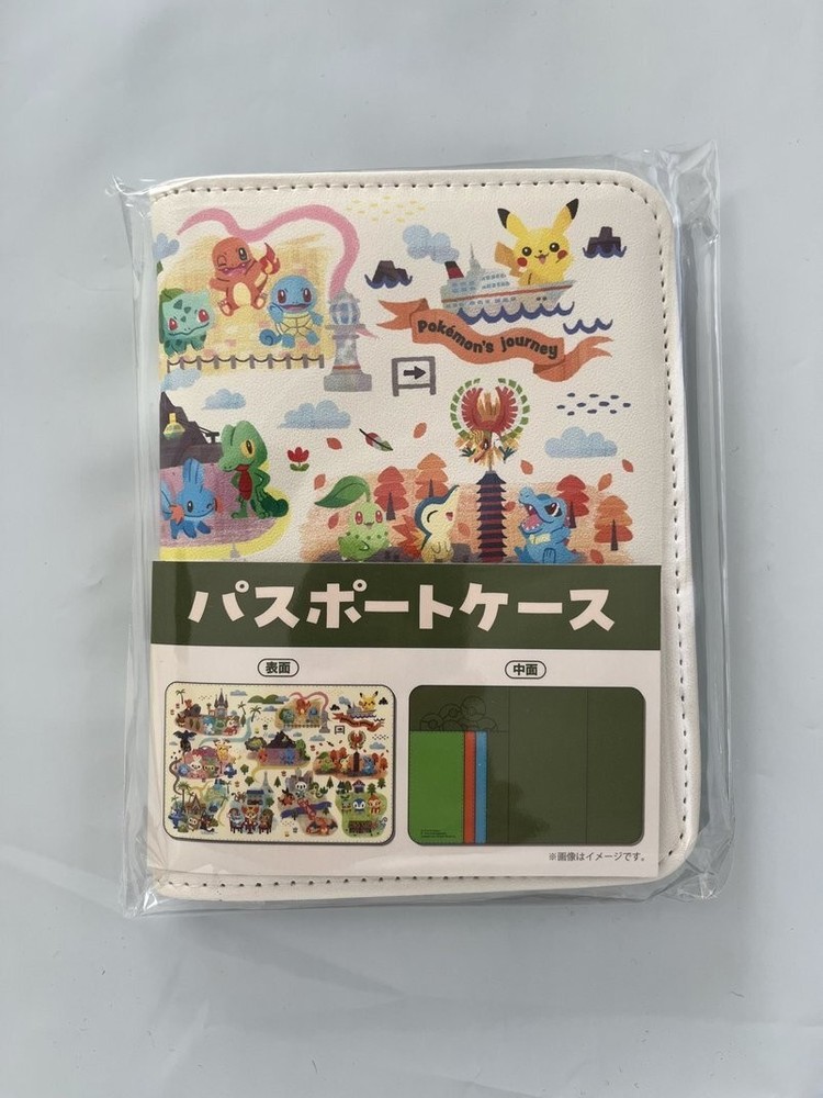 Official Pokemon Center Passport Case Japan Exclusive Travel Accessory New