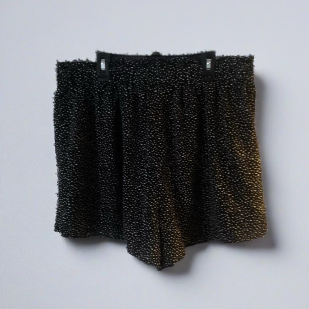 Pre Owned Women’s Shein Curve Black White Polka Dot Shorts Size XXL Stylish