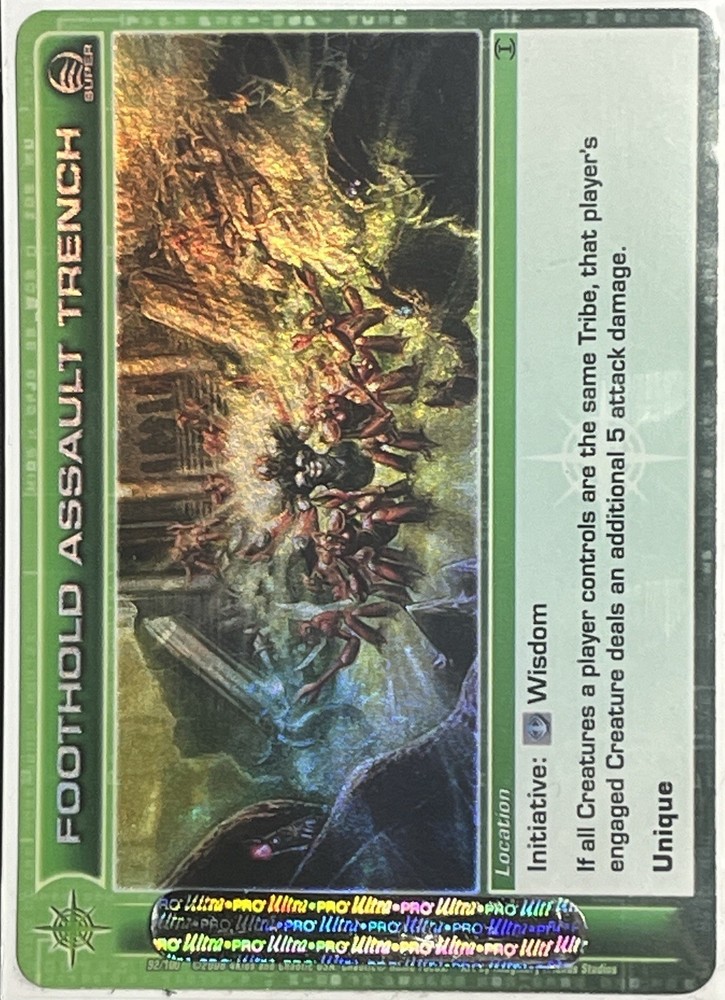 MP Chaotic Foothold Assault Trench Turn of the Tide Super Rare Location