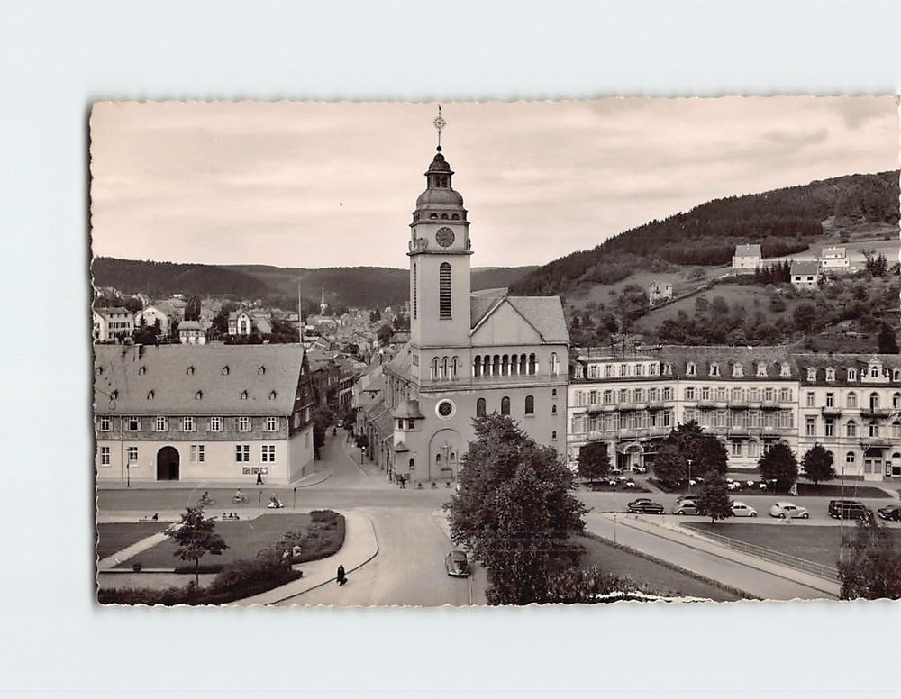 Postcard View in Schwalbach am Taunus Germany